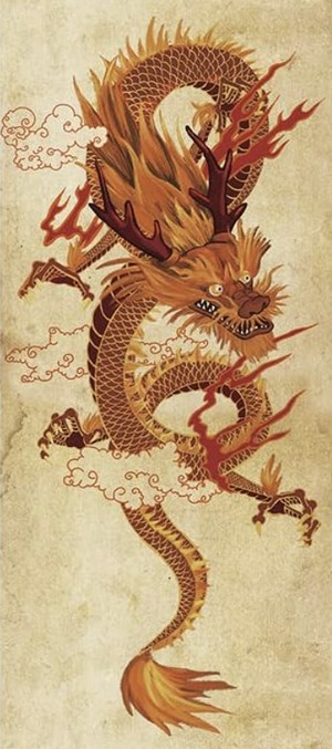 Chinese Dragon - Unknown Artist - Calogero Grifasi Tattoo