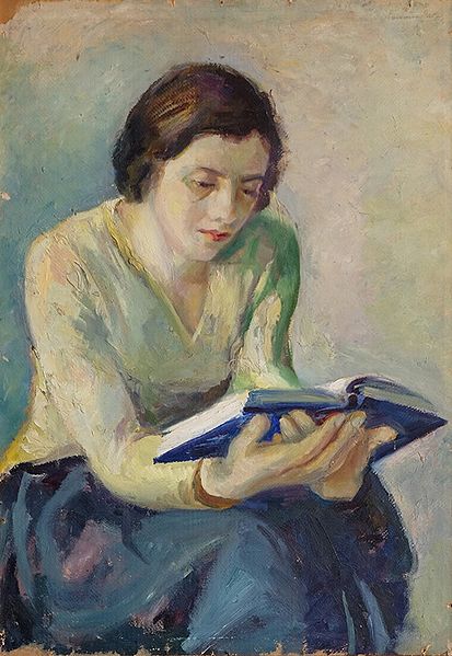 Giola Gandini - Woman Reading