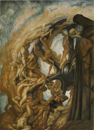 The Cycle of Reincarnation - The Wheel of the World - Jean Delville